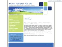 Tablet Screenshot of diannepulsipher.com